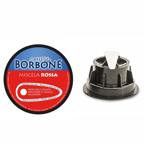 Caffè Borbone - Capsule compatibili Dolce Gusto, miscela Red